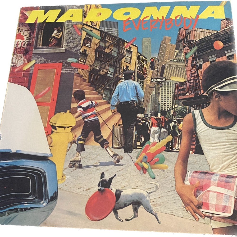 Madonna "Everybody"' *First Release* Vinyl Record 1982 45 RPM 12 inch Vinyl